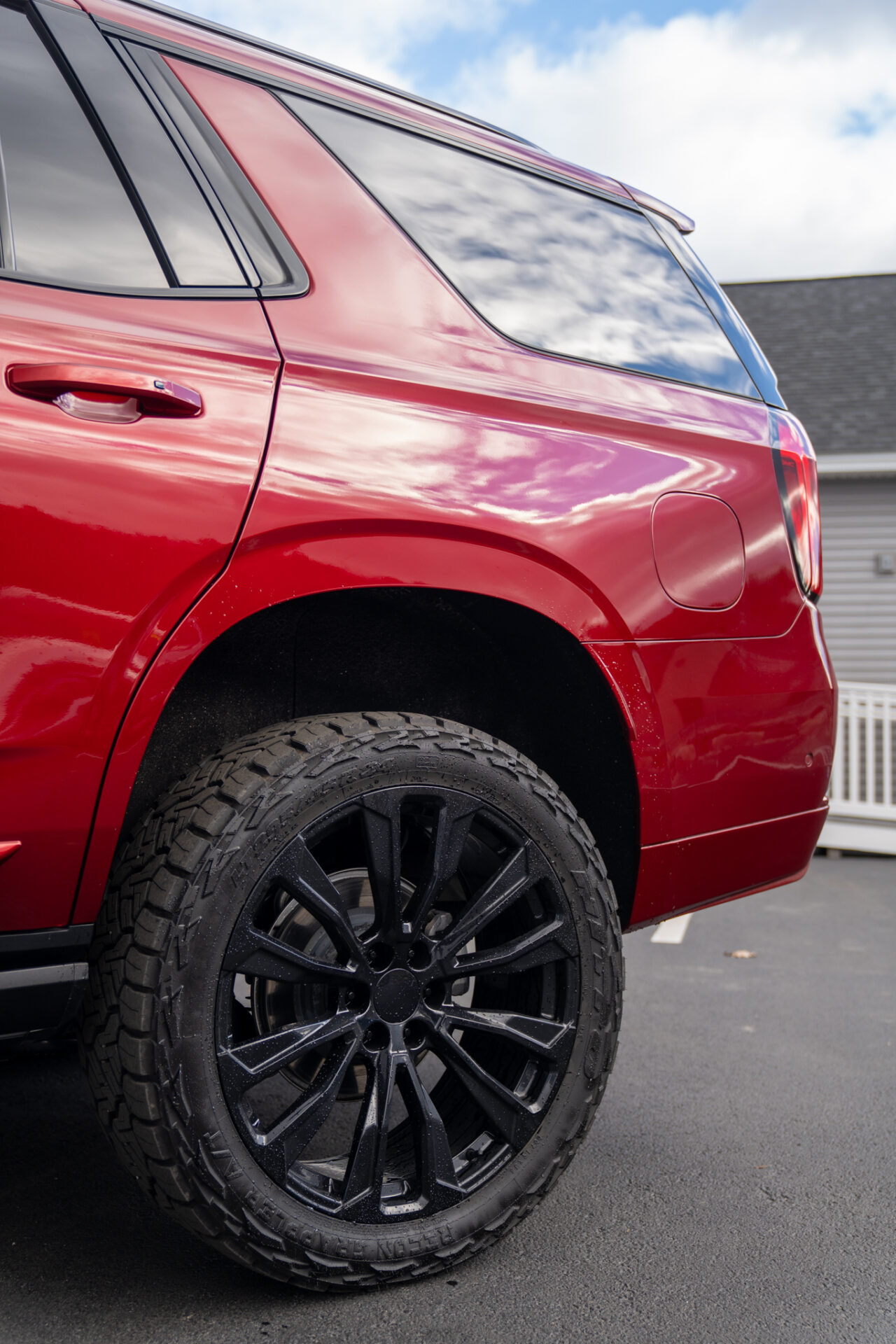 Rear three-quarter